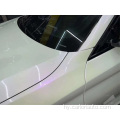 Փայլուն մարգարիտ սպիտակ մանուշակագույն մեքենայի փաթաթում